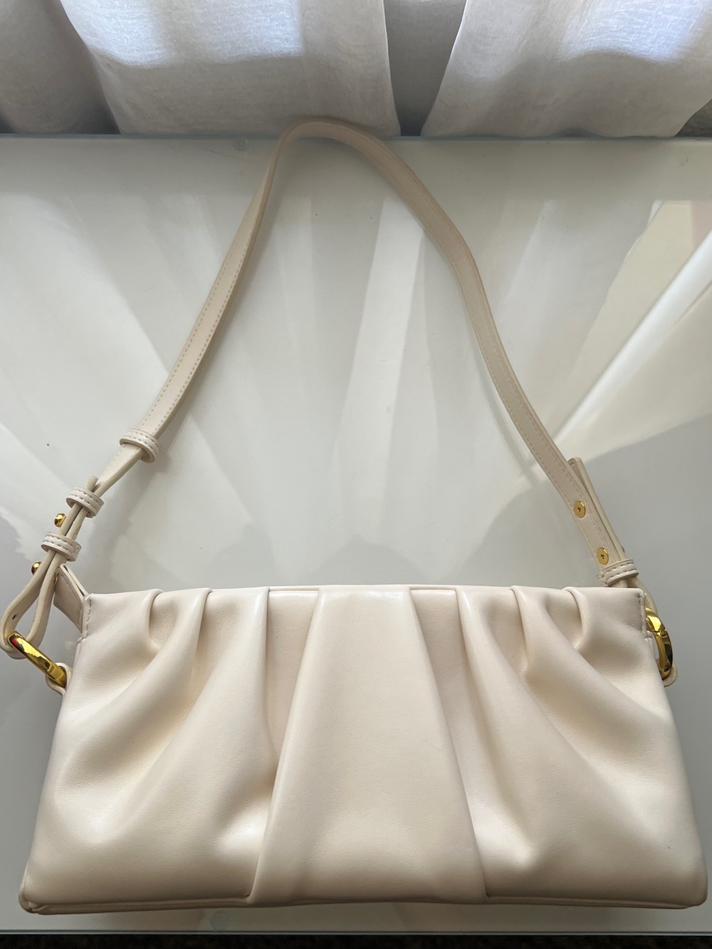 Sinbono Shoulder Bag with Gold Accents